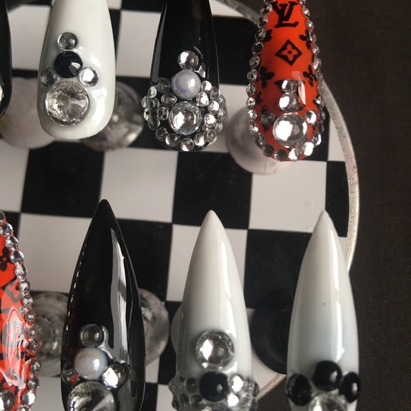 🎃 HollowWeenii Vibinz🎃 Press On Nails -MED15468 - Picture 7 of 11